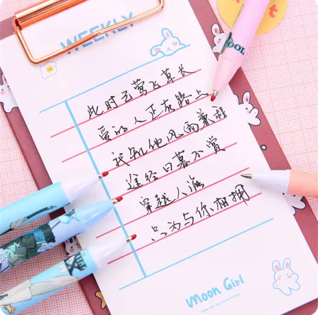 Anime%20Pen%20Set%206pcs%20Cute%20Stationary%20Gel%20Pen%20Retractable%20tip%20Pen%20Cute%20Bili%20Bili%20Penfor%20Students%20Black%20ink%20Kawaii%20Stationary%20-%20Image%205