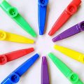 Plastic Kazoos Musical Instents with Kazoo Flute Diaphragms for Gift, Prize and Party Favors 5 Colors (10 Pieces). 