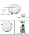 5 LED Wireless 12 Colors Remote Control Night Light Wall Lamp  Powered -. 
