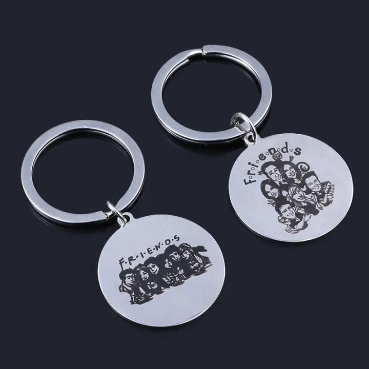 TV%20Show%20Friends%20Monica%20Rachel%20Phoebe%20Joey%20Ross%20Chandler%20Keychain%20Custom%2025th%20Anniversary%20Key%20Chain%20for%20Friends%20Jewelry%20Gift%20-%20Image%205