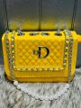 Premium Quality PU Leather Fashionable Shoulder Bag for Women (9.5x6x3inc).