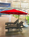 Garden Patio Outdoor Side Pole Large Customize Umbrella 10 Feet.
