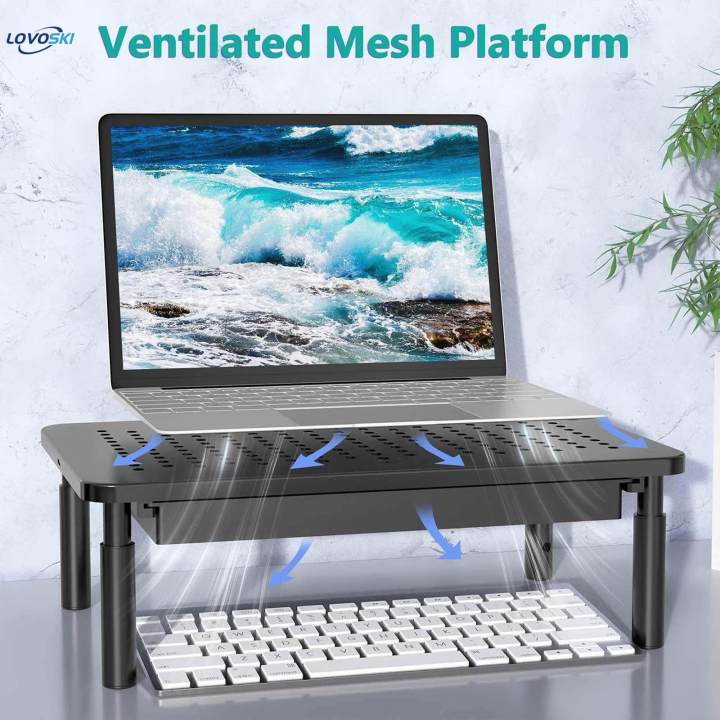 Desktop%20Computer%20Stand%203%20Levels%20Height%20Adjustable%20Computer%20Riser%20Computer%20Monitor%20Stand%20Monitor%20-%20Image%203