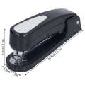 Rotatable Stapler Desktop 360 Degree Rotation 8 Binding Positions Ergonomic Design Book Sewer for School Office Household.