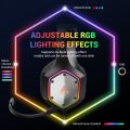 EKSA E1000 V2 RGB Gaming Headphones For PC/PS4/PS5/Phone With Noise Cancelling Mic,USB/Type C Wired Headset Gamer 7.1 Surround.