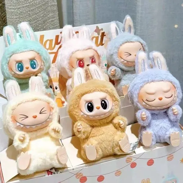 Blind%20Box%20Casual%20Backband%20labubu%20doll%20Macaron%20Labubu%20Pendant%20Doll%20Plaid%20-%20Image%206