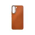 For Samsung Galaxy S22 Plus Ultrathin Leather Grain TPU Design Anti-Fingerprint Protect Cover Phone Cases Mobile Cover-E_Store.
