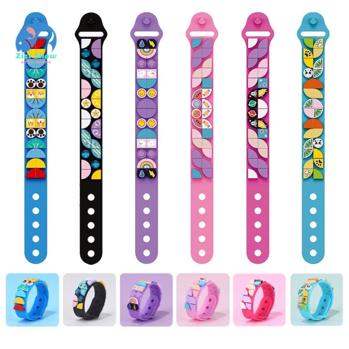 Creative%20Cartoon%20Wange%20Compatible%20Building%20Blocks%20Bracelet%20Silicone%20Gelang%20Tangan%20Wristlet%20Children%20Gift%20Bangle%20Bracelets%20Lucky%20-%20Image%208