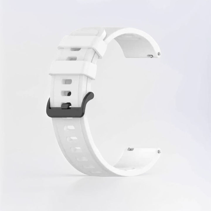 22mm Silicone Strap for Imilab KW66, Colmi i30, Mibro X1, DT92, Solar LS-05, Zeblaze GTR2