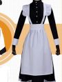 Maid Outfit Men Wear Cosplay Cute Japanese Lolita Dress Anime Maid Outfit Loli Black Maid Dress Outfit Lolita Kawaii Gothic. 