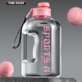 2.7L Accurate Calibration Water Bottle for Hiking Fitness Camping Men Women Outdoor Large Leak-proof Gym Training Bottle.