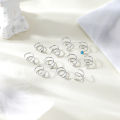 ZS 1 PC 20G Double Layers Stainless Steel Nose Ring Butterfly Star Nose Hoop Rings Ear Cartilage Tragus Helix Piercings Jewelry.