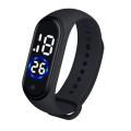 Silicon New Fashion Touch LED Sports Watch Waterproof For Kids And Men And Women. 