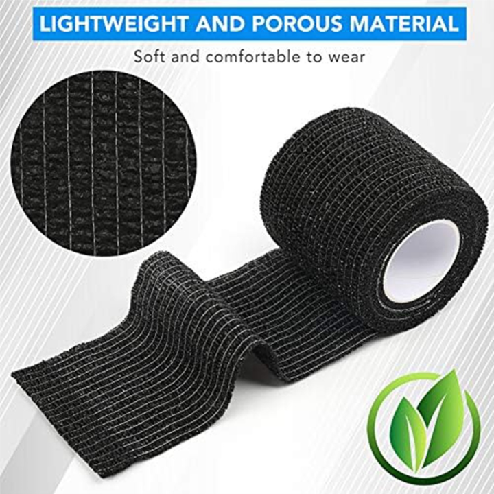 14Pcs%20Adhesive%20Bandage%20Wrap%20Breathable%20Cohesive%20Tape,%20Non%20Woven%20FirstAid%20Tape%20for%20Ankle%20Sprains%20&%20Swelling%20-%20Image%207