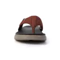 Vibrant Brown Leather Sandel for Men. 