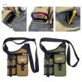 Crossbody Bag Zipper Trendy Women Men Cross Body Outdoor Shoulder Bag for Backpacking. 