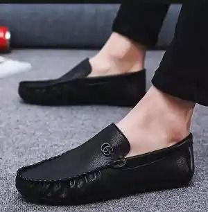 High Quality JS Leather JS-11233 Slip Moccasins Loafers Casual Shoes For Men Driving