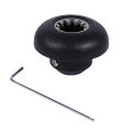 1 Set of Plastic Black Blender Drive Socket for Vitamix with Wrench. 