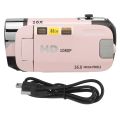 2.4 Inch HD Camera D90 1080P 16MP Digital Camera 2.4 Inch Rotatable Screen Camcorder 16X Zoom HD Video Recorder with Fill Light.