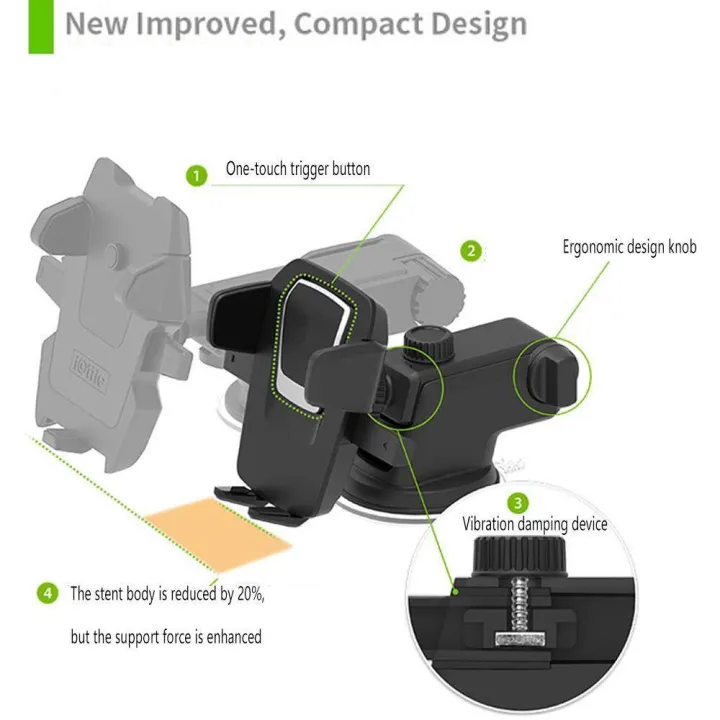 Kobwa%20Easy%20One%20Touch(V3.0)%20Universal%20Phone%20Holder%20Car%20Mount%20with%20Cupula%20for%20IPhone%207%20Plus%206s%20Plus%20SE%20Samsung%20Galaxy%20S8%20Edge%20S7%20S6%20Note%205-%20Retail%20Packaging-%20-%20Image%202