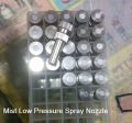 LOW PRESSURE Stainless Steel MICRO FOG Mist Nozzle 6mm Interface Atomizing Misting Nozzle Spray Injector Atomization Head For Cooling System. 