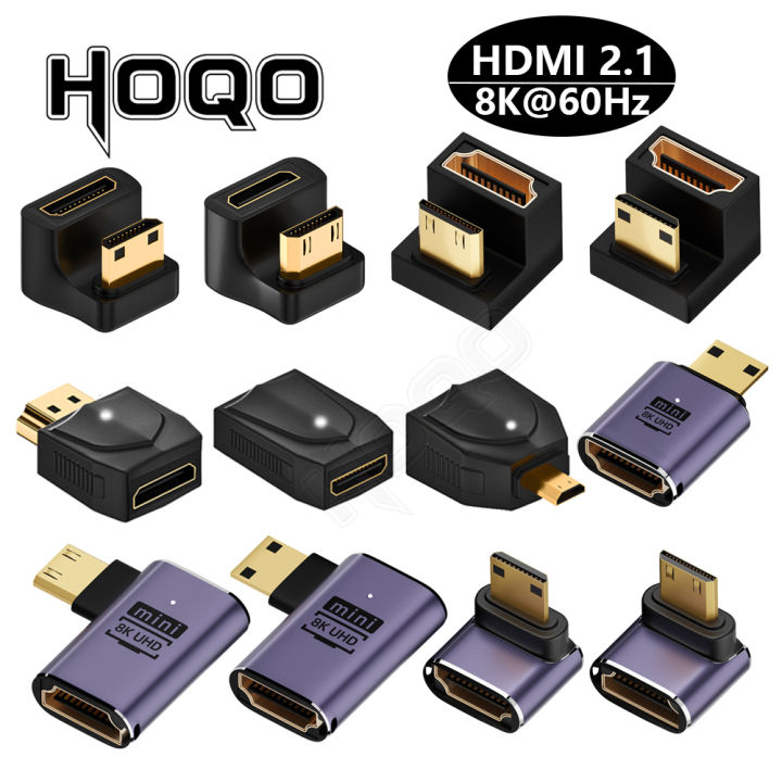 360%20Degree%20Mini%20HDMI%20U-shaped%20Adapter%20180%20Mini%20HDMI%20Male%20to%20HDMI%20Female%20Angled%2090%20l%20Type%20Converter%20HD%202.1V%20Extension%204K%208K%2060Hz%20-%20Image%206