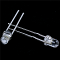 120 Pieces 3mm White LED Lamp Light Emitting Diode DC 2.5V-3V. 