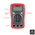 UNI-T UT33B+ Digital Multimeter - Voltage - Ampere- Resistance- Auto Backlight Off - Loud Buzzer - Battery Tester.