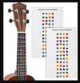 Ukulele Decals Fretboard Note Decals Sticker for Ukulele Beginners. 