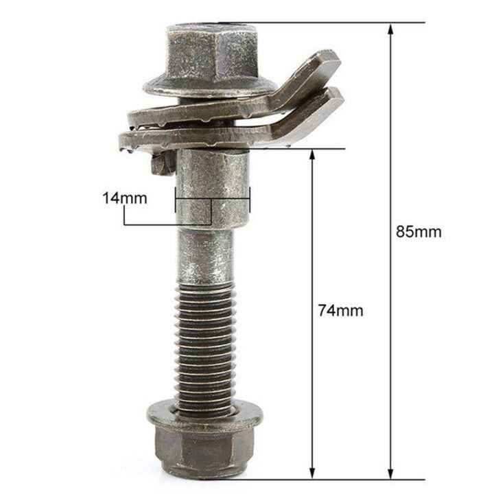 4Pcs%2014Mm%20Steel%20Car%20Four%20Wheel%20Alignment%20Adjustable%20Camber%20Bolts%2010.9%20Intensity%20-%20Image%202