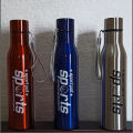 New 850ml Stainless Steel Vacuum Sports Unique Design Hot & Cold Water Bottle.
