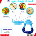Fruit Juicer Baby Feeder Pacifier Teething Toy Silicone Fruit Vegetables Meat Feeder Juice Teether. 