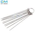 【Daily Necessities For Anyone Store】10 Kinds PCB Circuit Through Hole Needle Stainless Steel Set Desoldering Welding Tool 80mm 0.7-1.3mm. 