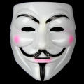 【Top Picks】 Anonymou Hacker V for Vendetta Mater Face Mak Fancy Dre Halloween Prop. 