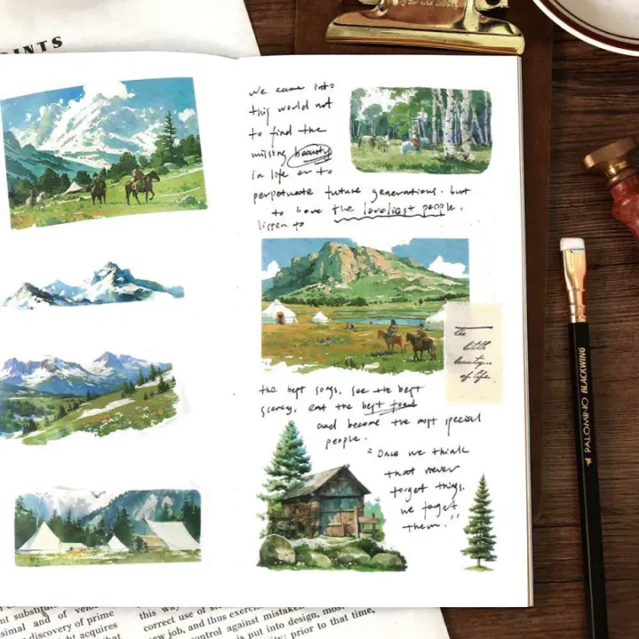 RHS%20Online%20Life%20is%20a%20Wilderness%20Series%20Scenery%20Washi%20Masking%20Tapes%20Decorative%20Sticky%20Tape%20for%20Journaling%20Diary%20DIY%20Crafts%20Scrapbooking%20-%20Image%203