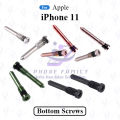 For Apple iPhone 11 New Bottom Screw Pentalobe Dock Connector Screw Replacemnt Parts. 