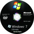 Windows 7 DVD. 