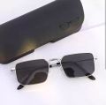 Square Metal Frame Sunglasses. 