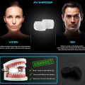 Food-Grade Silica Gel Jaw Line Exercise Ball - Tone Your Neck And Face Muscles For Improved Fitness. 