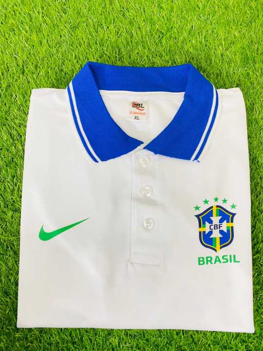 Brazil%20Football%20Jersey%20Half%20Sleeve%20Polo%20T-Shirt%20for%20Men%20-%20Image%203