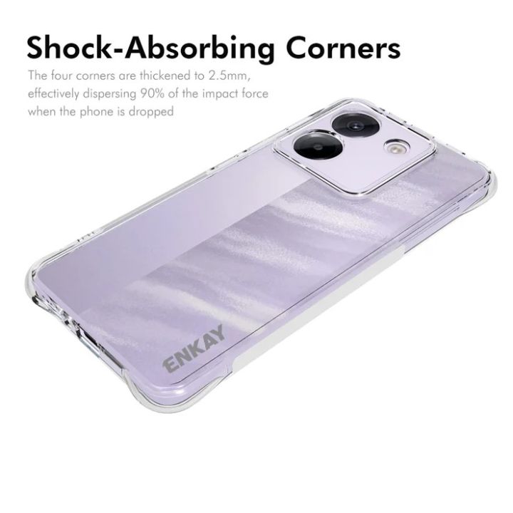 For Xiaomi Poco M7 pro 5g Camera Protection Premium Silicone Case Crystal Clear Soft TPU Ultra-Thin Transparent Flexible Protective Mobile Phone Back Cover