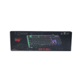 I-Crown I-707 USB Multi-Function RGB Membrane Bangla Keyboard. 