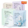 BIOAQUA Centella Collagen Face Mask | Hyaluronic Acid Moisturizing & Refreshing Facial Sheet Mask | Hydrating Skin Care for Soft, Glowing Skin 30g.