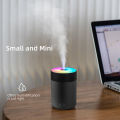 300ml H2O Air Humidifier Portable Mini USB Aroma Diffuser With Cool Mist for Bedroom Home Car Purifier Colorful Cup Humidifier. 