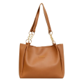 Signature Classic shoulder women's tote bags(brown).