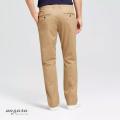 Slim-Fit Chino Gabardine Pants - Khaki.