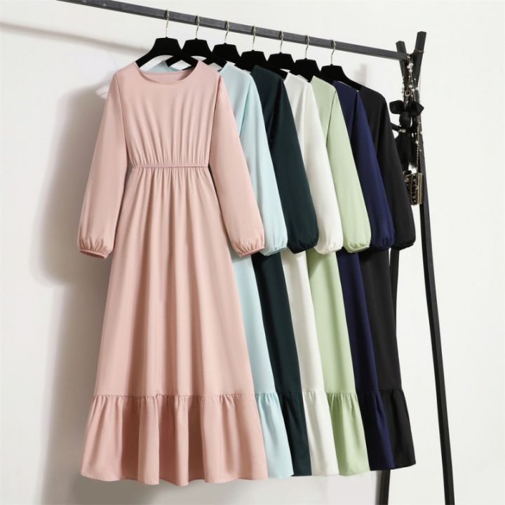 ruffle dress muslim
