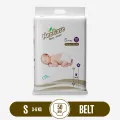 Neocare Belt System Baby Premium Diaper S (3-6 kg) - 50pcs (Free Towel).
