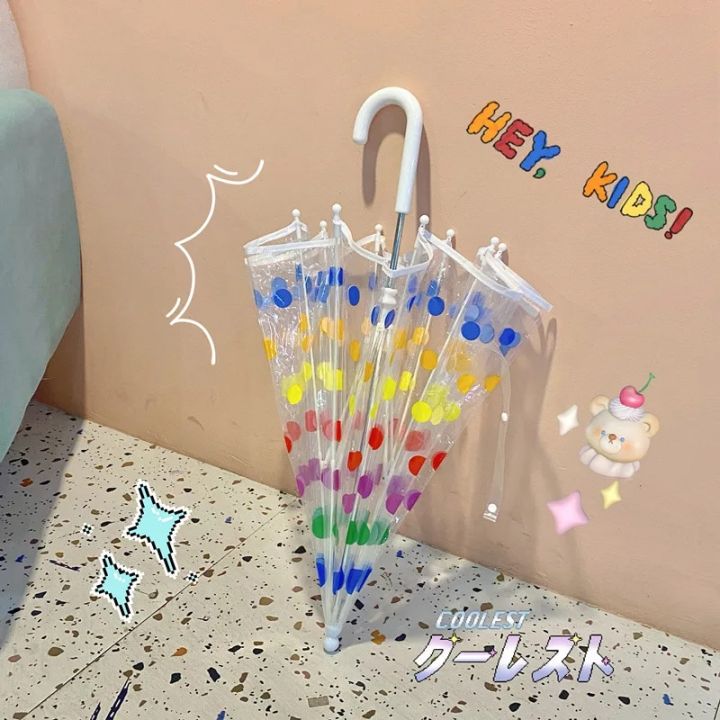 Baby%20Accessories%20Child%20Umbrella%20Arched%20Lightweight%20Transparent%20Outdoor%20Kids%20Umbrellas%20Go%20Out%20Rainproof%20Tool%20Infant%20Rain%20Gear%20-%20Image%203