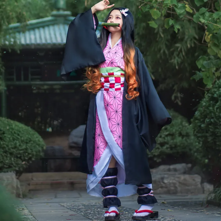 Anime%20Kamado%20Nezuko%20Cosplay%20Costume%20Kimono%20Devil%20Hunter%20Kamado%20Nezuko%20Costume%20Wig%20Womens%20Girls%20Kimono%20Uniform%20Clothes%20-%20Image%203